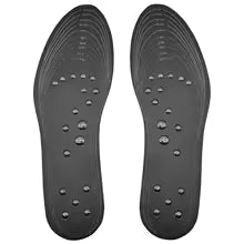 Magnetic Therapy Insoles with 18 Magnets – Acupressure & Weight Loss Reflexology Memory Foam Insoles, Unisex One Size