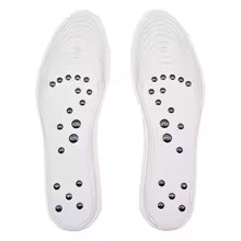 Magnetic Therapy Insoles with 18 Magnets – Acupressure & Weight Loss Reflexology Memory Foam Insoles, Unisex One Size